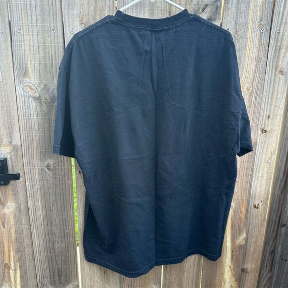 Vintage 2004 AC/DC Alstyle Men's XL Black Lightning Graphic T-Shirt Short Sleeve - Picture 3 of 5